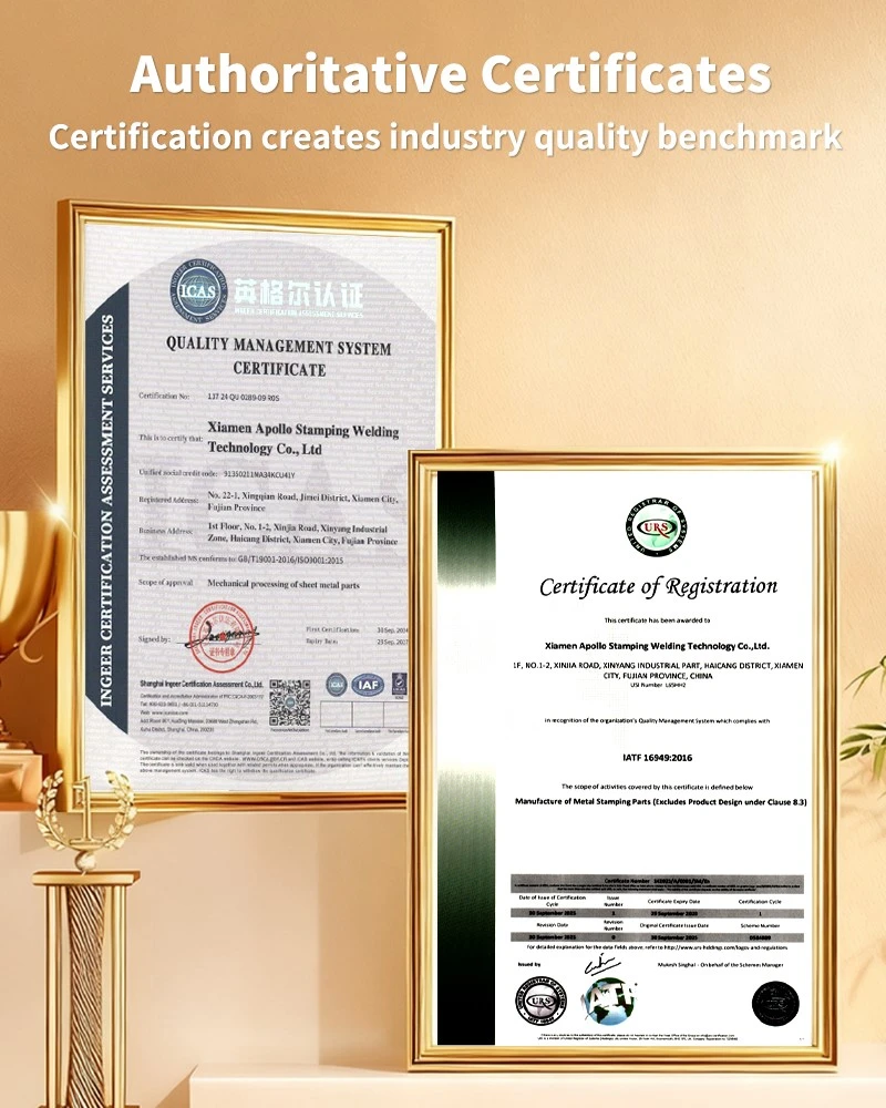 Authoritative Certificates for rack mount enclosure Authoritative Certificates for rack mount enclosure