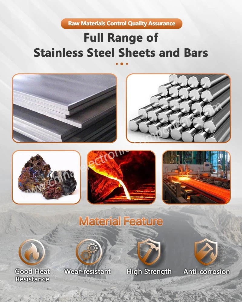 Full Range of Stainless Steel Sheets and Bars for rack mount enclosure Full Range of Stainless Steel Sheets and Bars for rack mount enclosure
