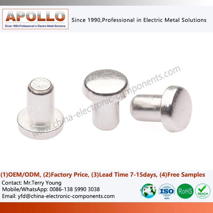 Silver contacts for Breaker